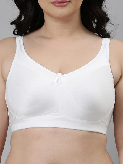 Enamor FB12 Full Support Smooth Super Lift Bra - Non-Padded, Wirefree Comfort