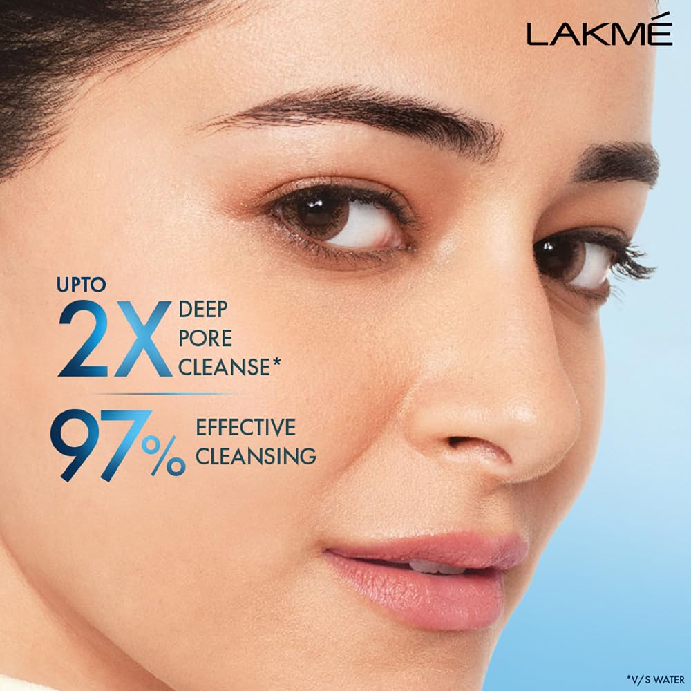Lakme Micellar Pure Deep Pore Face Wash with Hyaluronic Acid 50g