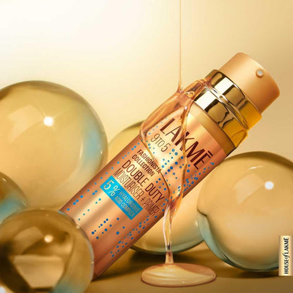 Lakme 9to5 Double Duty Hydrating Moisturizer + Primer, Blurs Pores, 30g