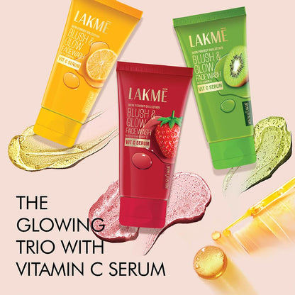 Lakmé Blush and Glow Brightening Lemon Face Wash with Vitamin C