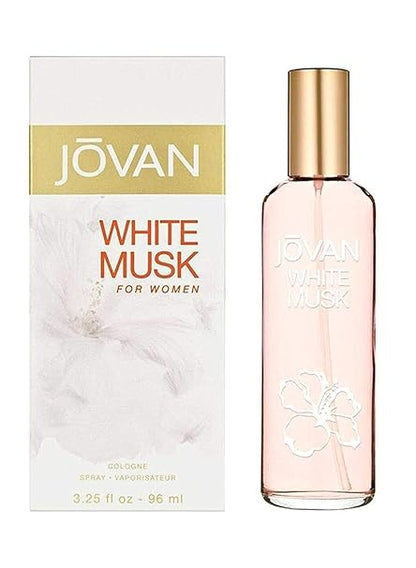 Jovan White Musk Eau de Cologne Fragrance Spray for Women