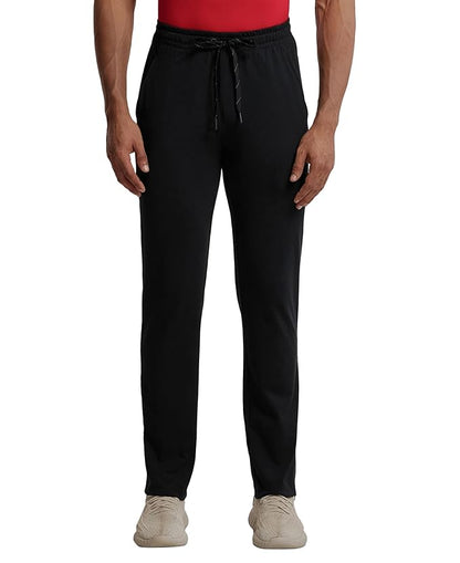 Jockey Men's Super Combed Cotton Rich Slim Fit Mid Rise Trackpants