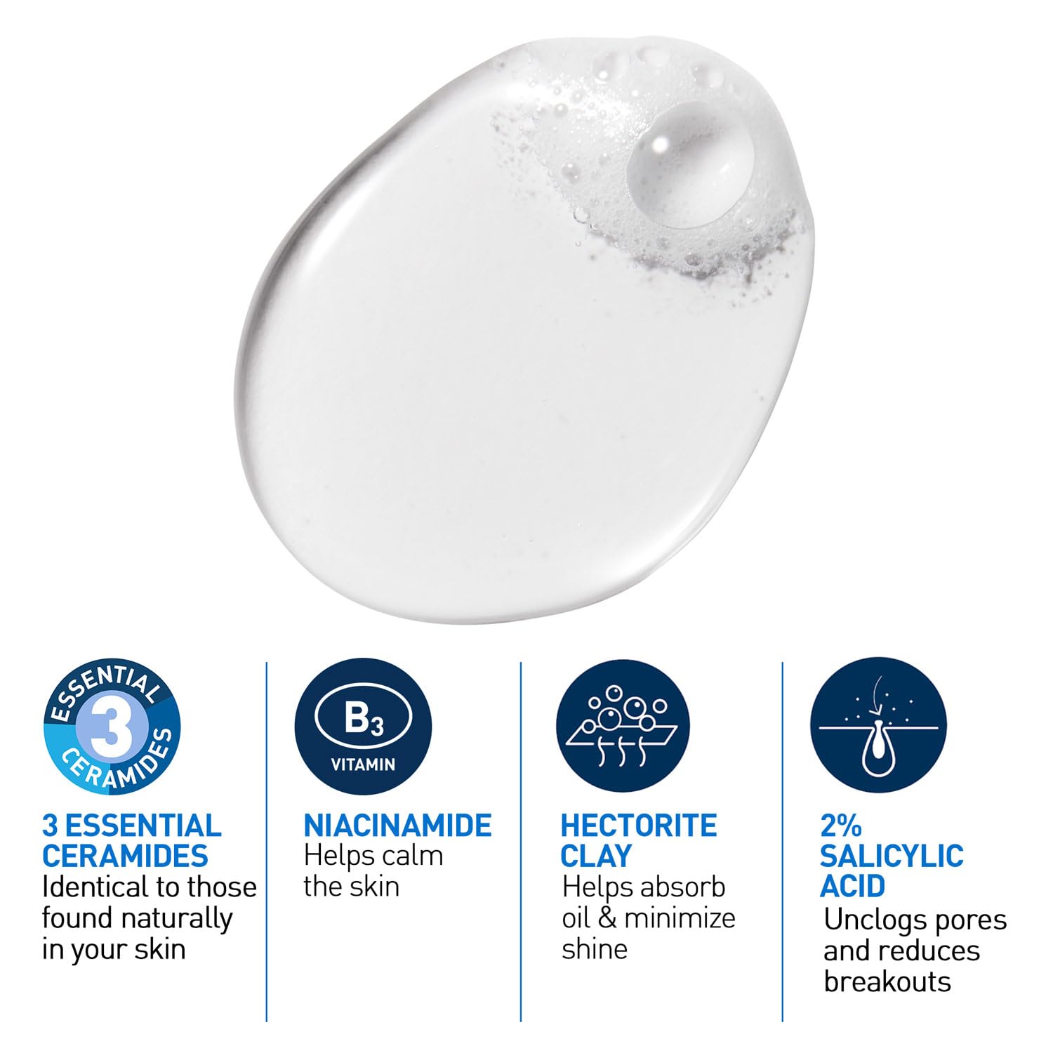 CeraVe Blemish Control Cleanser with 2% Salicylic Acid and Niacinamide