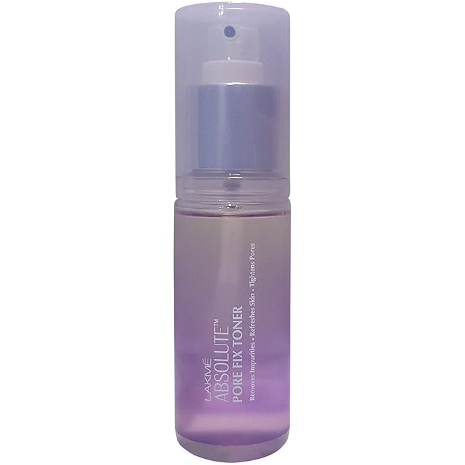 Lakme Absolute Pore Fix Toner: Alcohol-Free Skin Refresh, Tightens Pores, 60ml Bottle