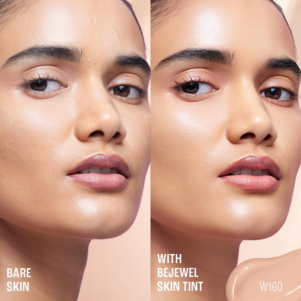 Lakme Be-Jewel Luminous Skin Tint: 24HR Lasting, Light-Reflecting Glow, Warm Beige