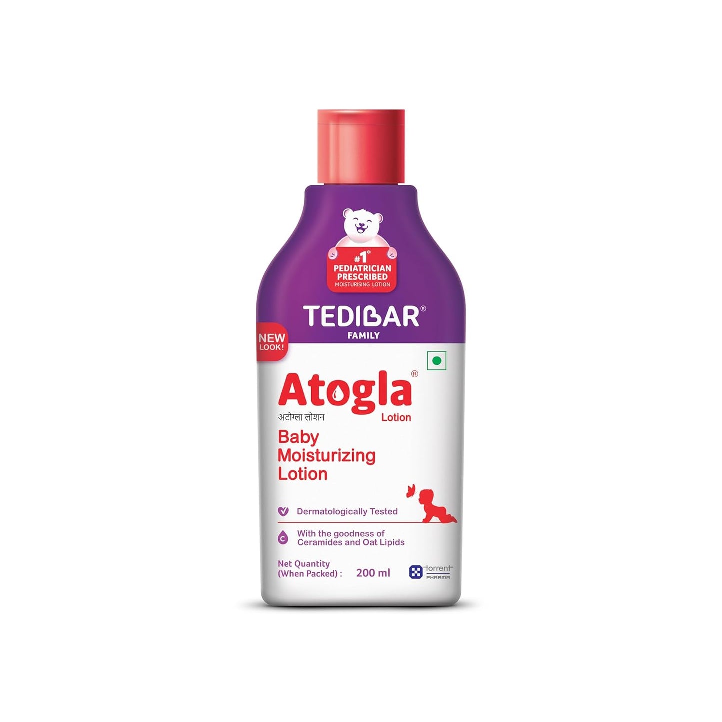 Atogla Baby Moisturizing Lotion with Ceramide for Sensitive Skin 200ml
