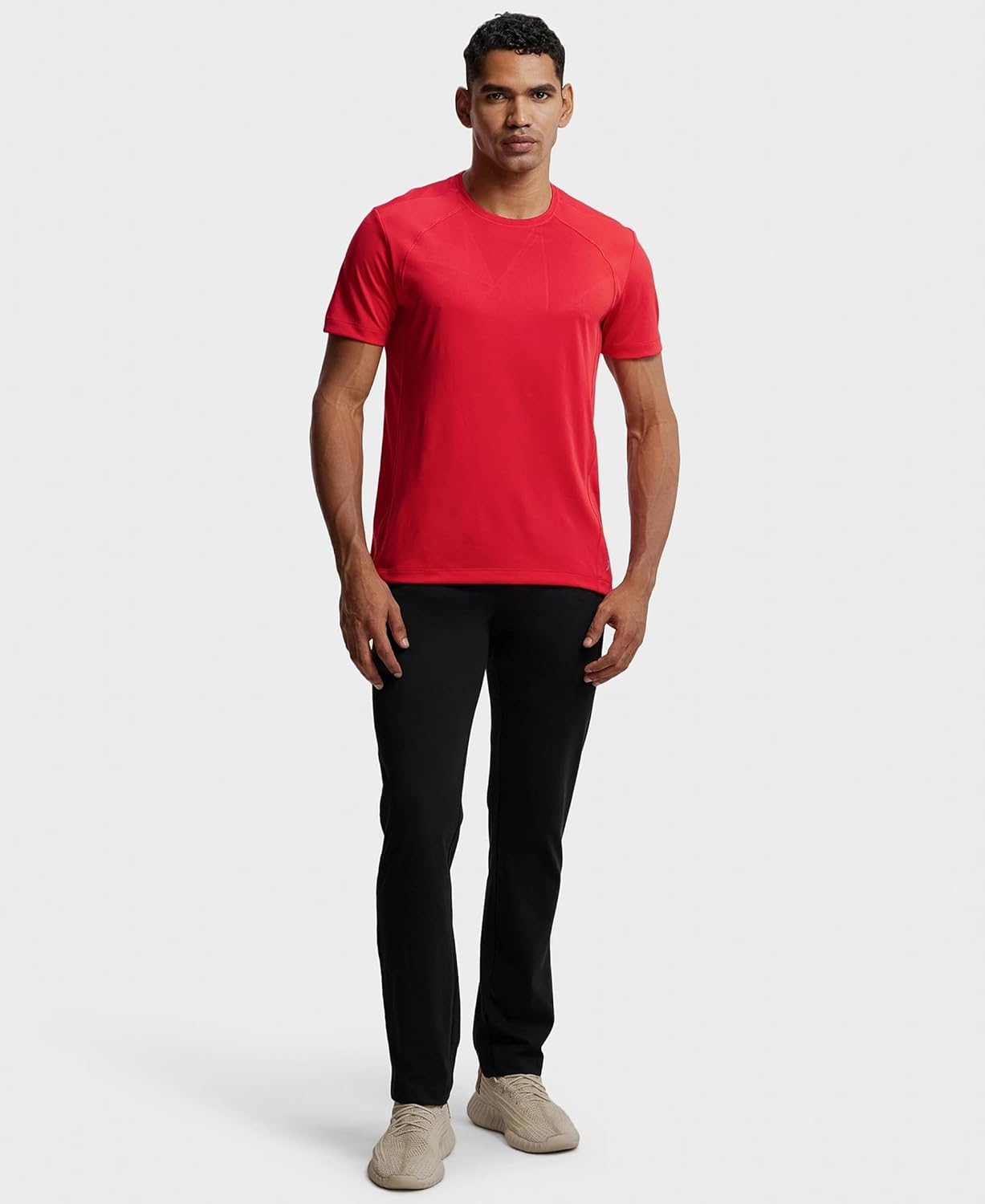 Jockey Men's Super Combed Cotton Rich Slim Fit Mid Rise Trackpants