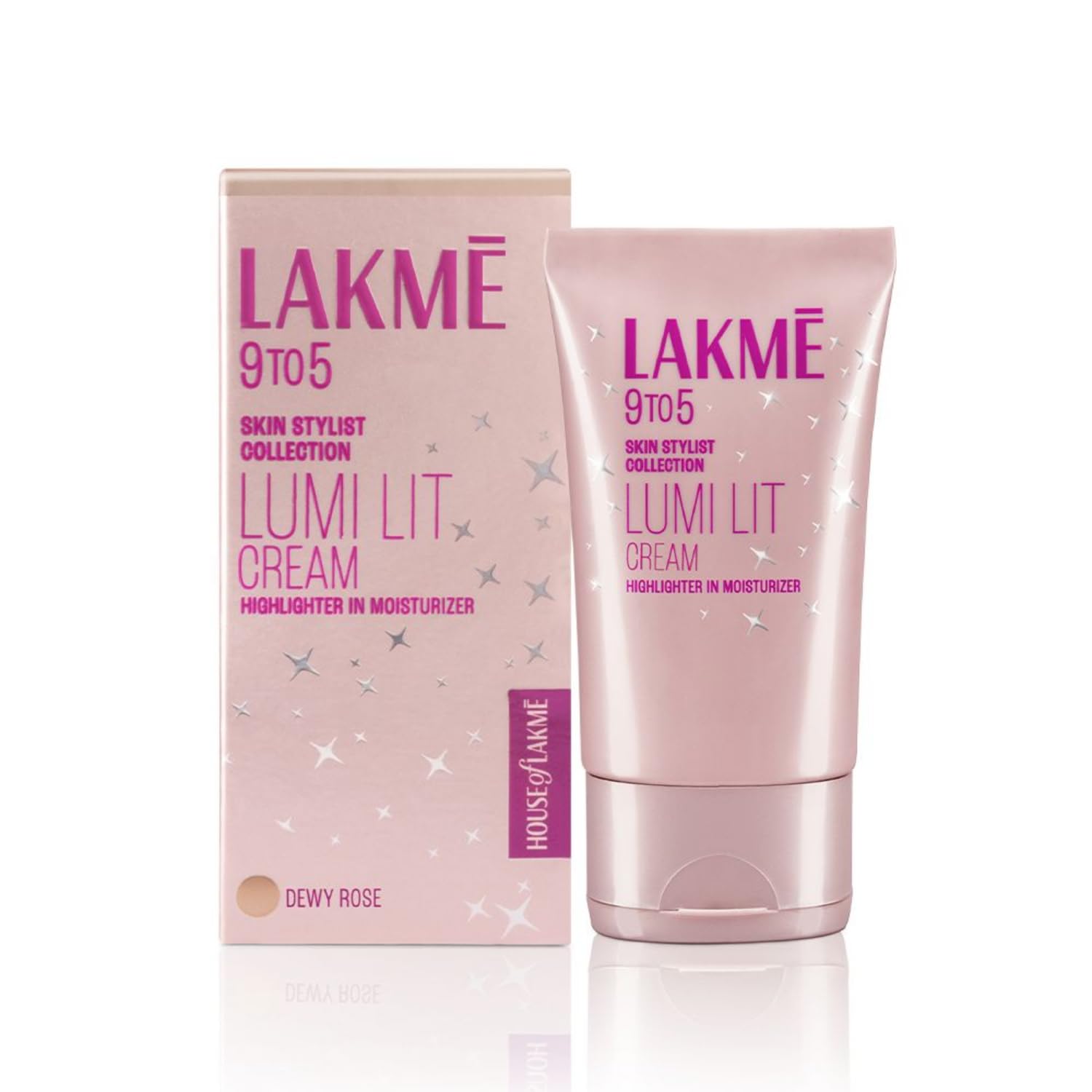 LAKMÉ Lumi Skin Dewy Rose Cream: Lightweight Moisturizer with 3D Highlighted Glow
