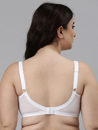 Enamor FB12 Full Support Smooth Super Lift Bra - Non-Padded, Wirefree Comfort