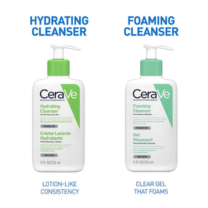 CeraVe Hydrating Facial Cleanser for Normal to Dry Skin