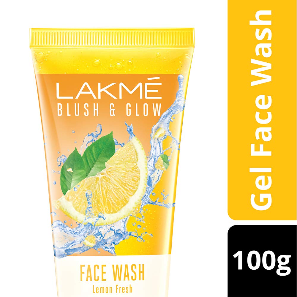 Lakmé Blush & Glow Lemon Freshness Brightening Gel Face Wash
