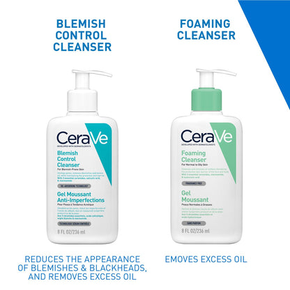 CeraVe Blemish Control Cleanser with 2% Salicylic Acid and Niacinamide