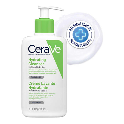 CeraVe Hydrating Facial Cleanser for Normal to Dry Skin