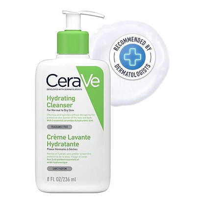 CeraVe Hydrating Facial Cleanser for Normal to Dry Skin