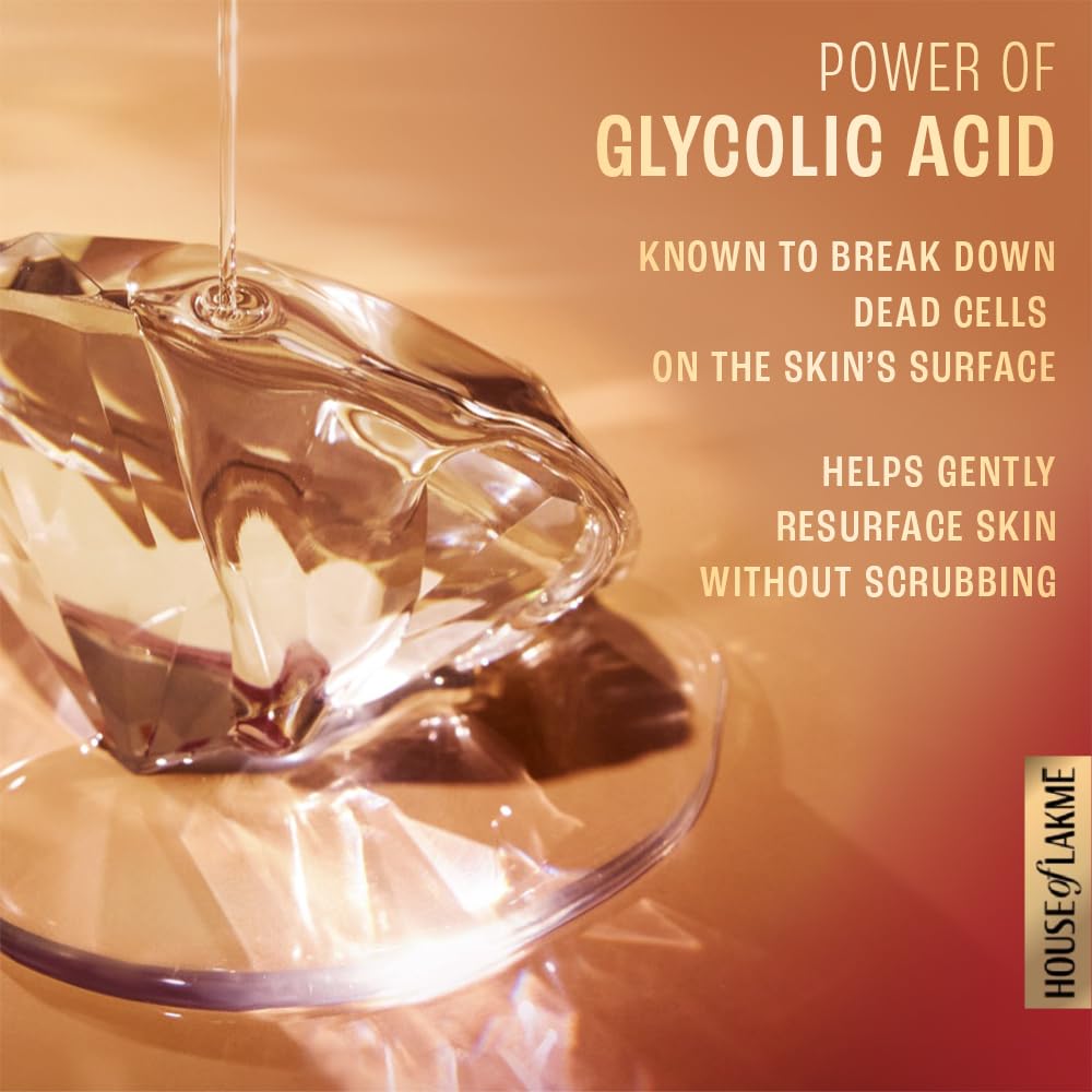 Lakmé Glycolic Illuminate Face Wash with Glycolic Acid for Glowing Skin