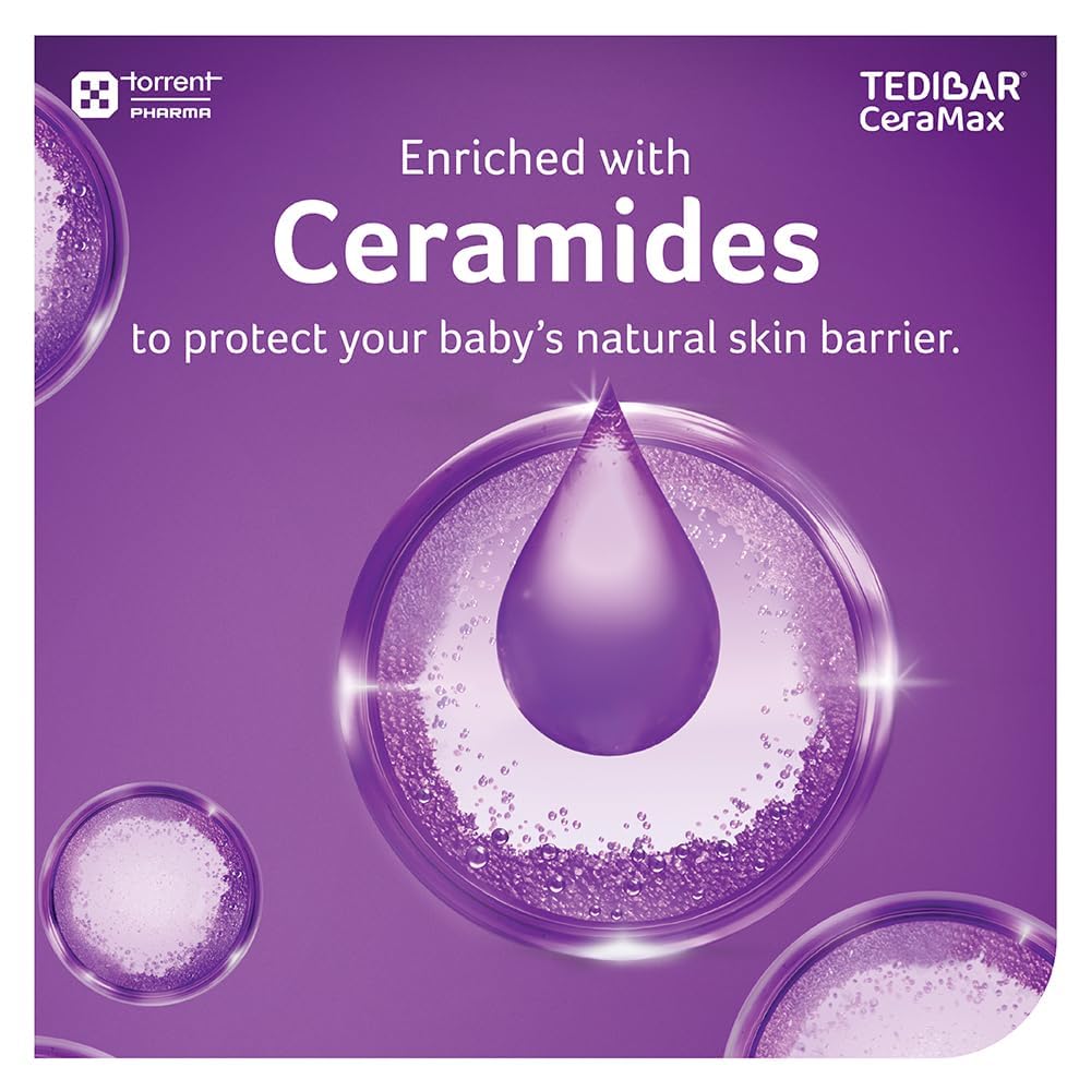 Tedibar Ceramax Soap Free Baby Bathing Bar Pack of 3