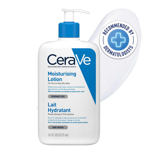 CeraVe Daily Moisturising Lotion with Ceramides and Hyaluronic Acid 16oz