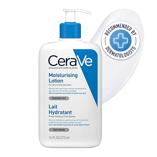 CeraVe Daily Moisturising Lotion with Ceramides and Hyaluronic Acid 16oz