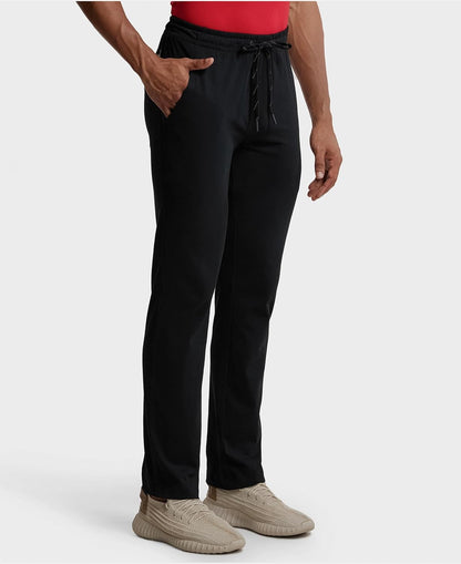 Jockey Men's Super Combed Cotton Rich Slim Fit Mid Rise Trackpants
