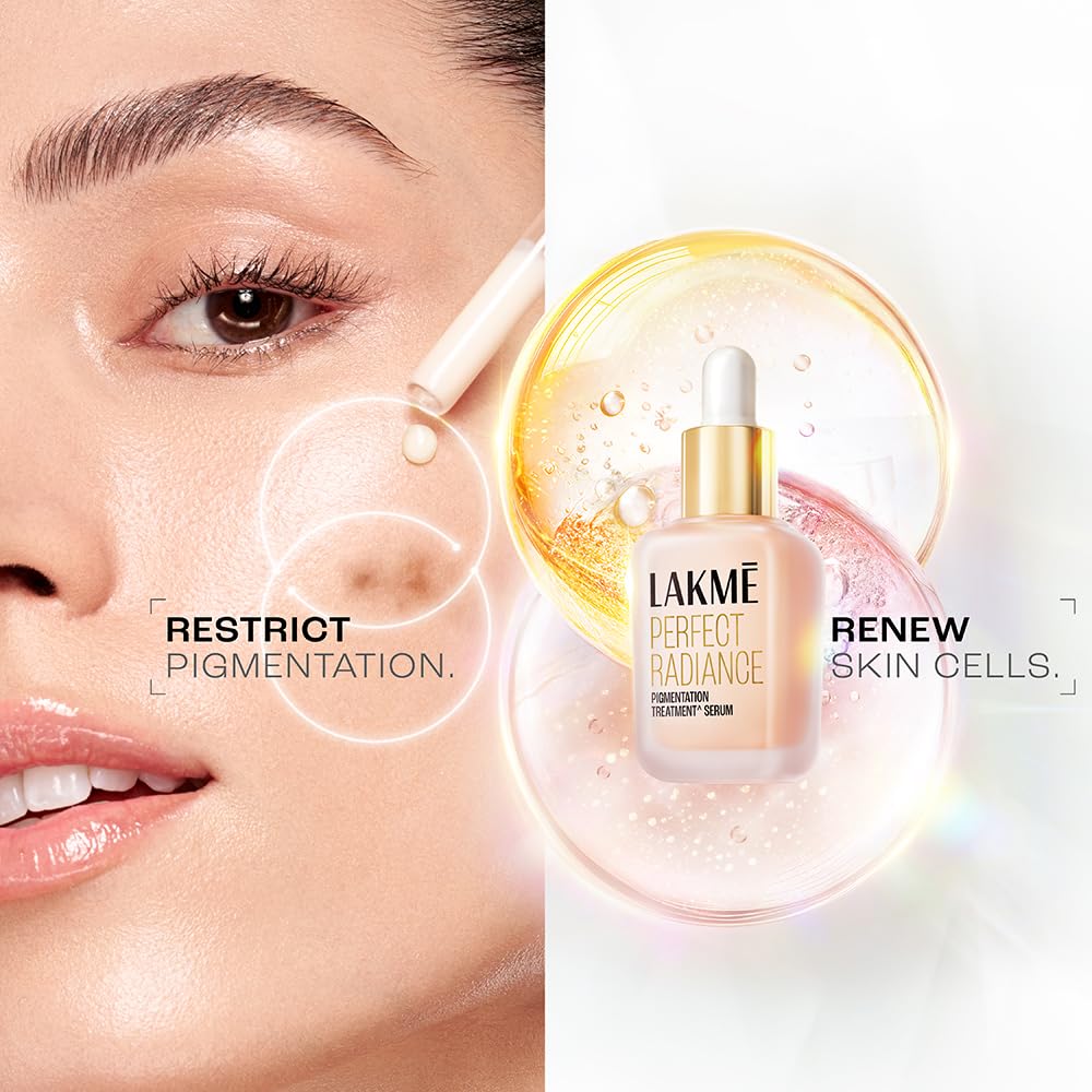 Lakme Perfect Radiance 15% Niacinamide Resorcinol Pro Retinol Pigmentation Treatment Serum