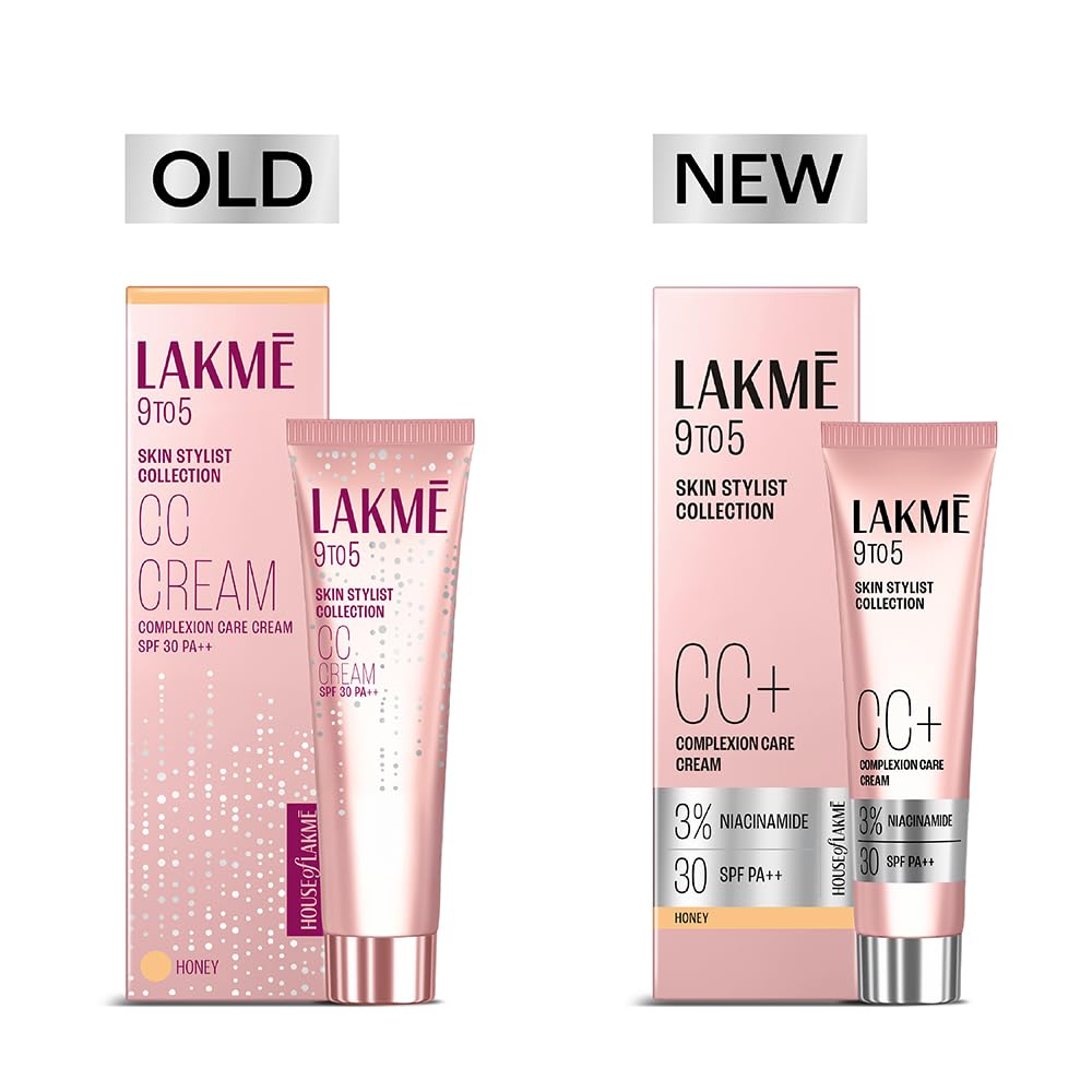 Lakmé 9 to 5 Complexion Care CC Cream Honey SPF 30