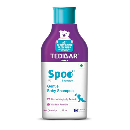 Spoo No-Tear Formula Gentle Baby Shampoo 125ml for Healthy Scalp