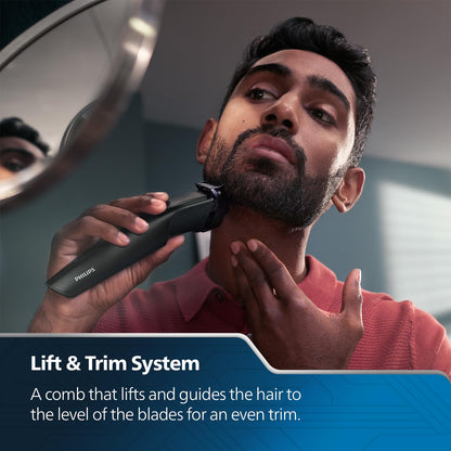Philips Pro Beard Trimmer with Titanium Blades and 20 Length Settings