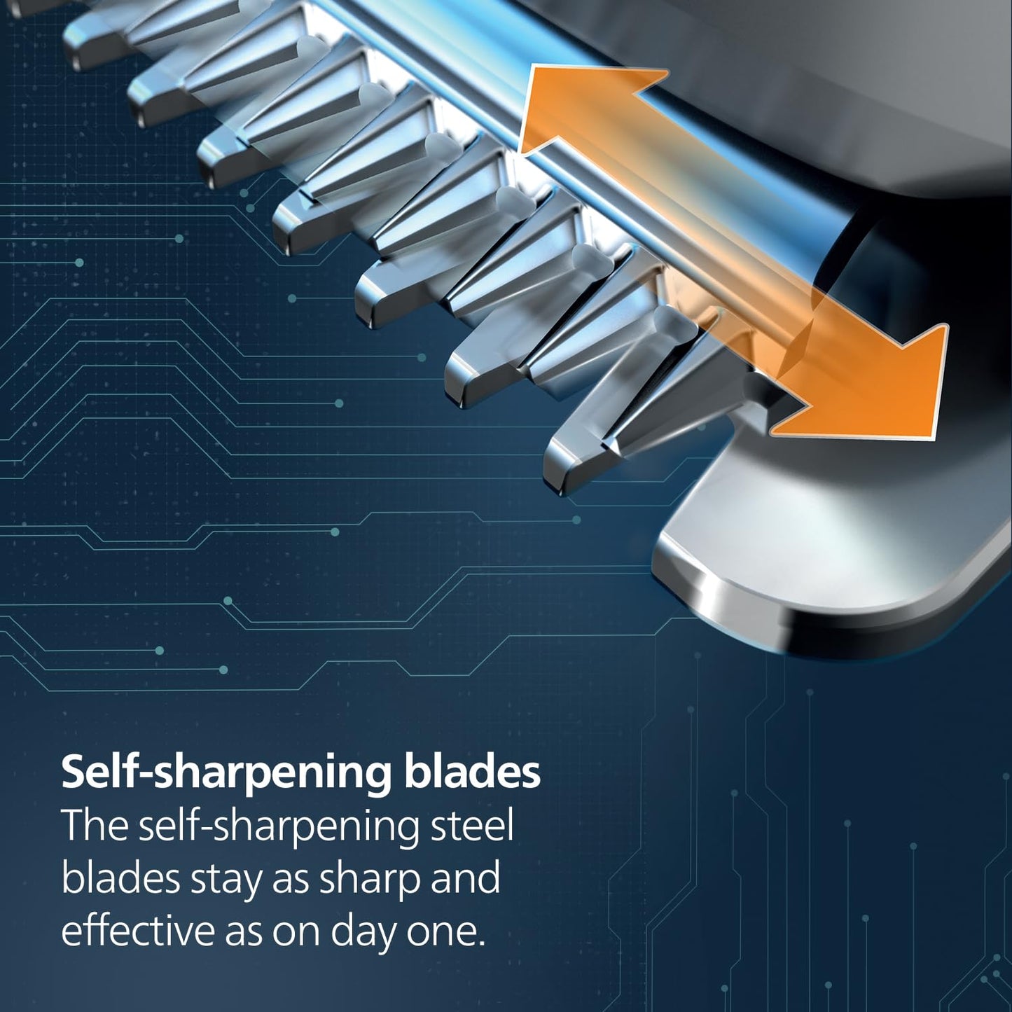 Philips BT3303/30 Cordless Beard Trimmer with 10 Length Settings