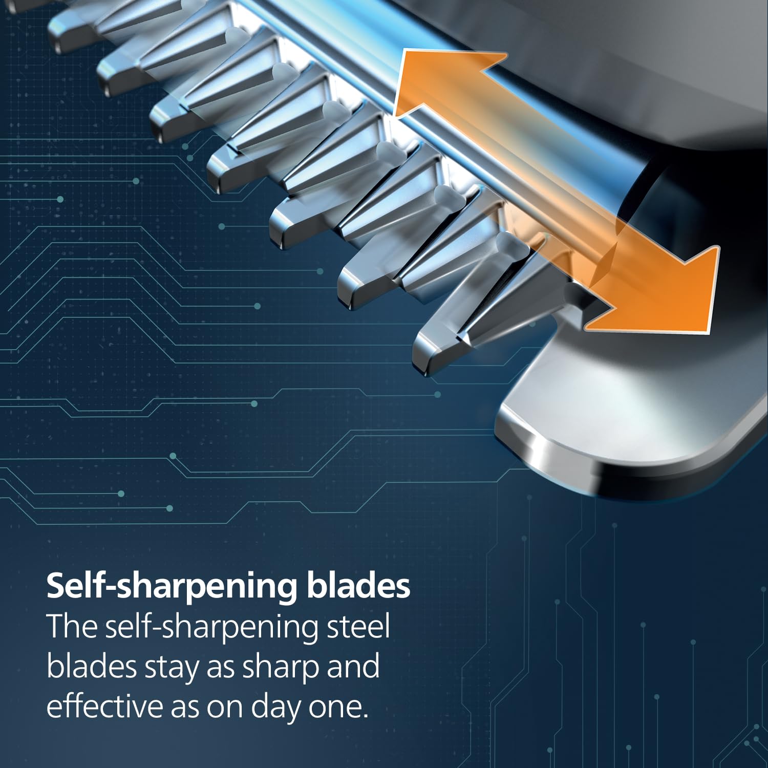 Philips BT3303/30 Cordless Beard Trimmer with 10 Length Settings