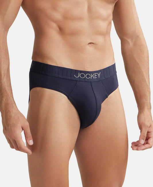 Jockey IC31 Men's Supima Cotton Stretch Brief Ultrasoft Waistband Comfort