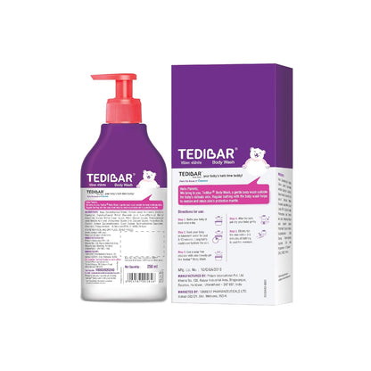 Tedibar Gentle Soap-Free Baby Body Wash for Sensitive Newborn Skin