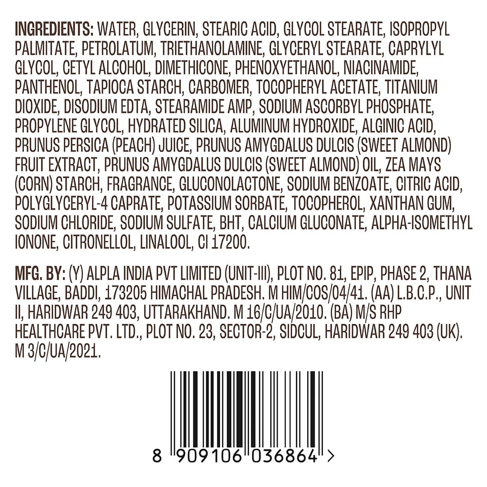 Lakme Peach Milk Pro Ceramide Moisturizer: Vitamin E, Deep Hydration, 200ml