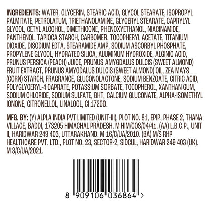 Lakme Peach Milk Pro Ceramide Moisturizer: Vitamin E, Deep Hydration, 200ml