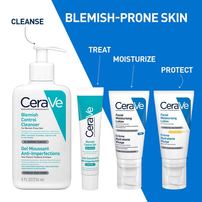 CeraVe Blemish Control Cleanser with 2% Salicylic Acid and Niacinamide
