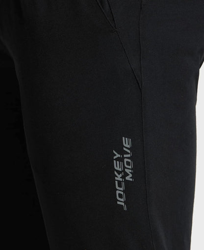 Jockey Men's Super Combed Cotton Rich Slim Fit Mid Rise Trackpants