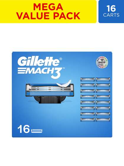 Gillette Mach3 Men's Razor Blades & Cartridges for Smooth Shaving Experience