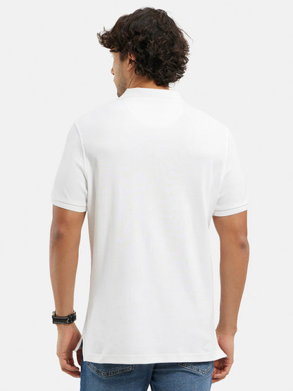 Jockey Super Combed Cotton Rich Solid Polo T-shirt with Chest Pocket