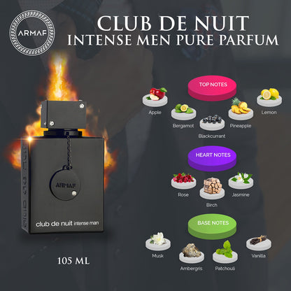 Armaf Club De Nuit Intense Man EDT 105ML: Bold, Provocative Woody Spicy Fragrance