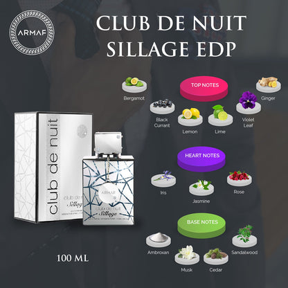 Armaf Club De Nuit Sillage Unisex Eau De Parfum 105ml
