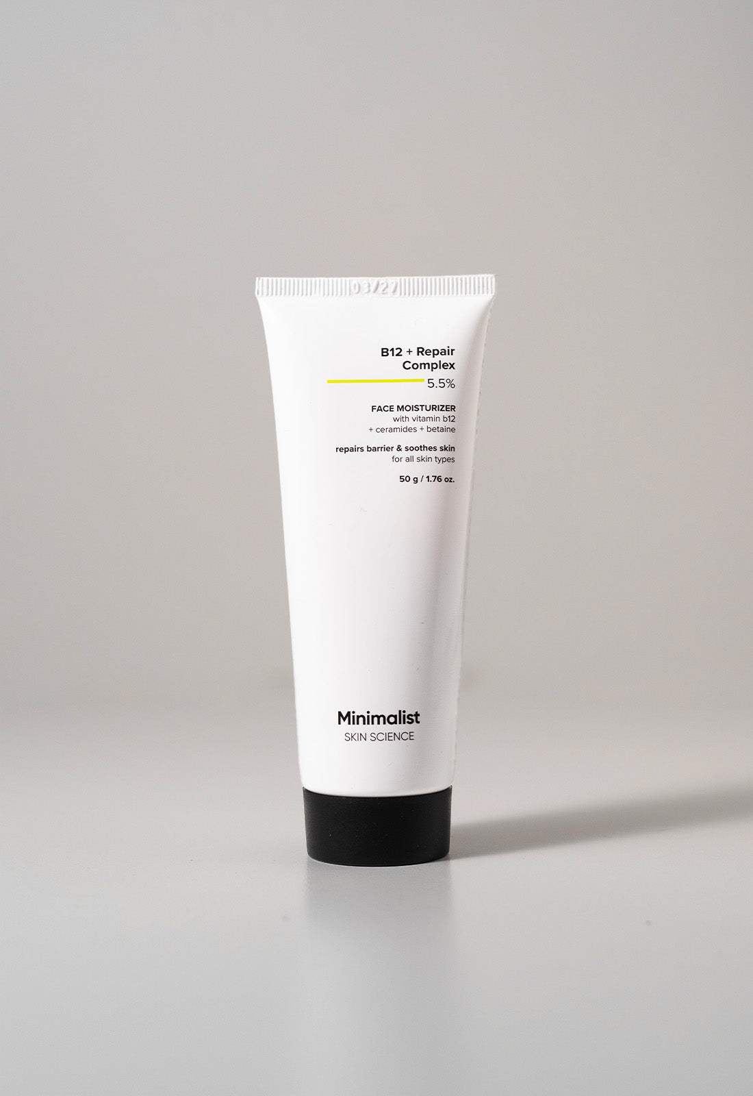 Minimalist Vitamin B12 Repair Complex Face Moisturizer for Redness Relief