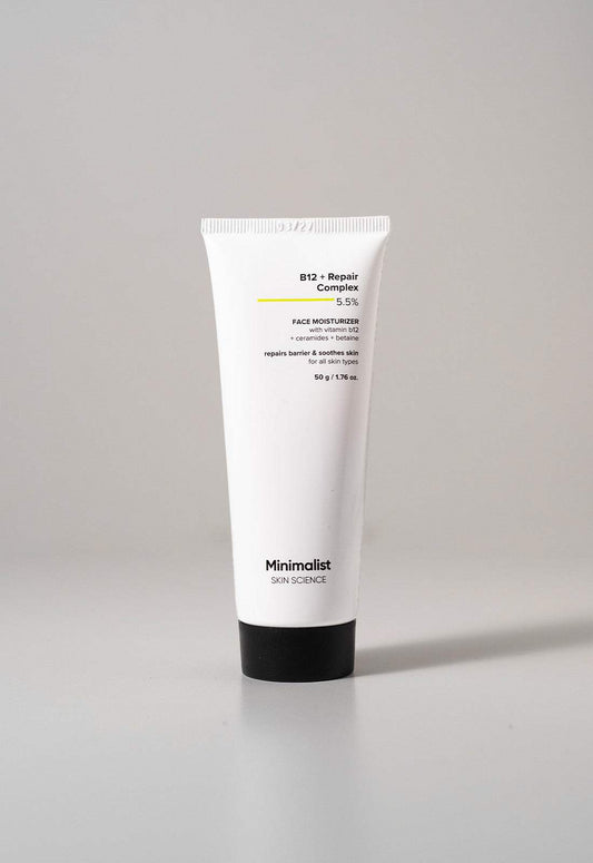Minimalist Vitamin B12 Repair Complex Face Moisturizer for Redness Relief