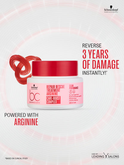 Schwarzkopf Professional BC Repair Rescue Arginine Hair Mask 200ml