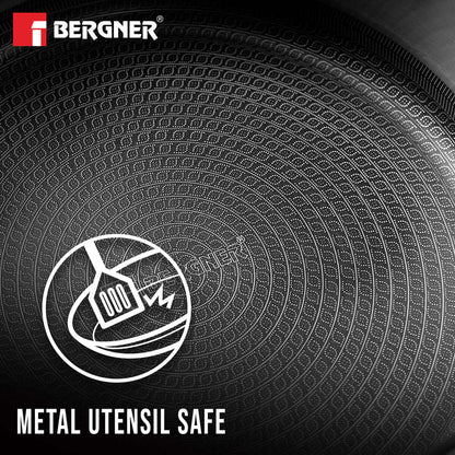 Hi-Tech Tri-Ply Non-Stick Stainless Steel Casserole with Induction Bottom