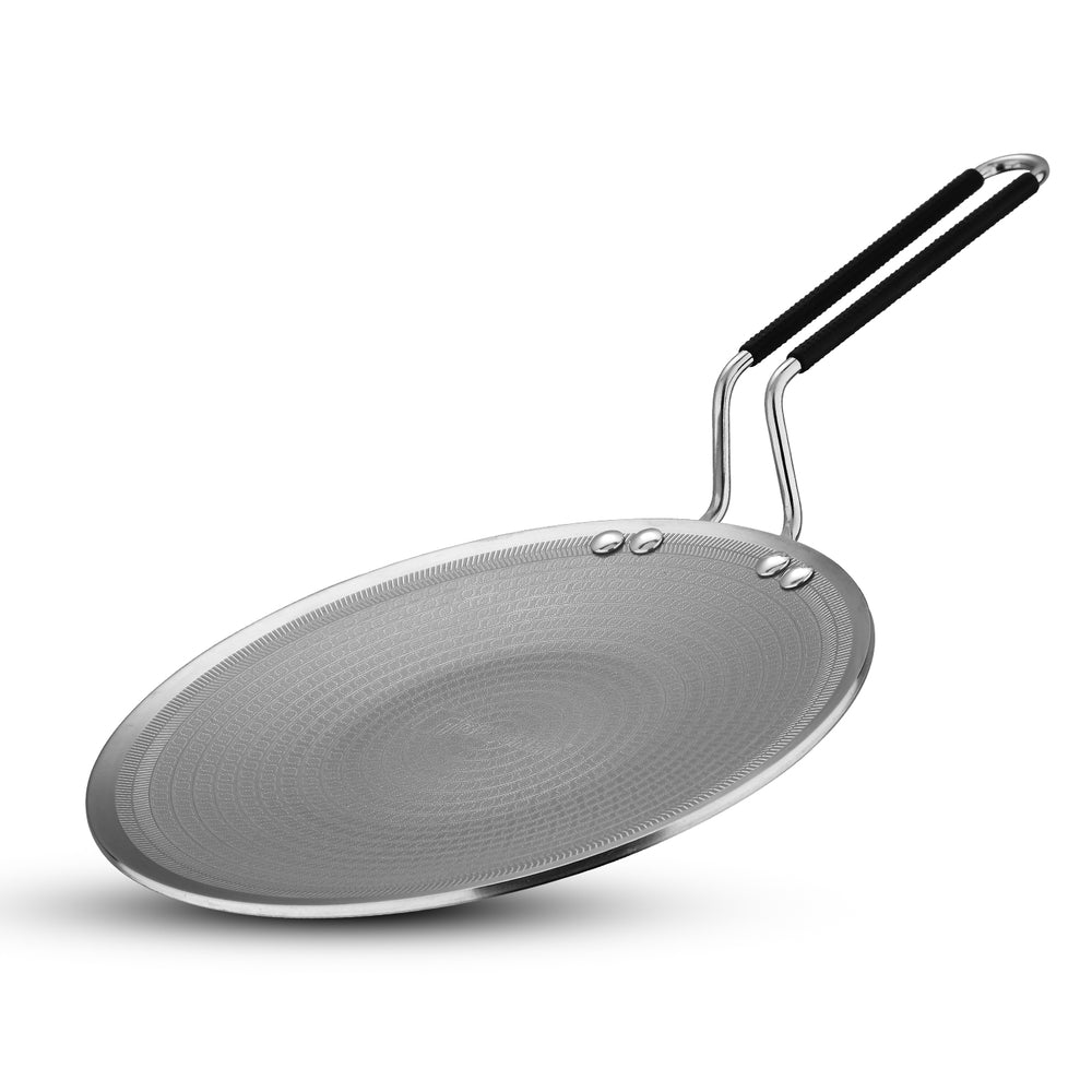 Bergner Hi-Tech Giro X Ceramic Triply 11-inch Induction Roti Tawa Pan