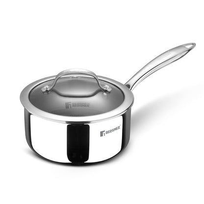 Hi-Tech Giro X Ceramic 16cm 1.6L Saucepan with Induction Bottom, Steel Guard