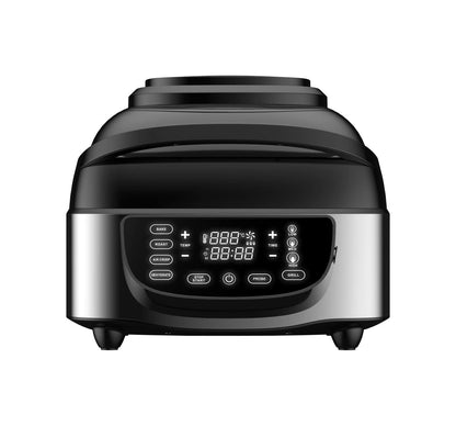 Bergner MasterPro 7L Smokeless Grill for Air Frying and Baking
