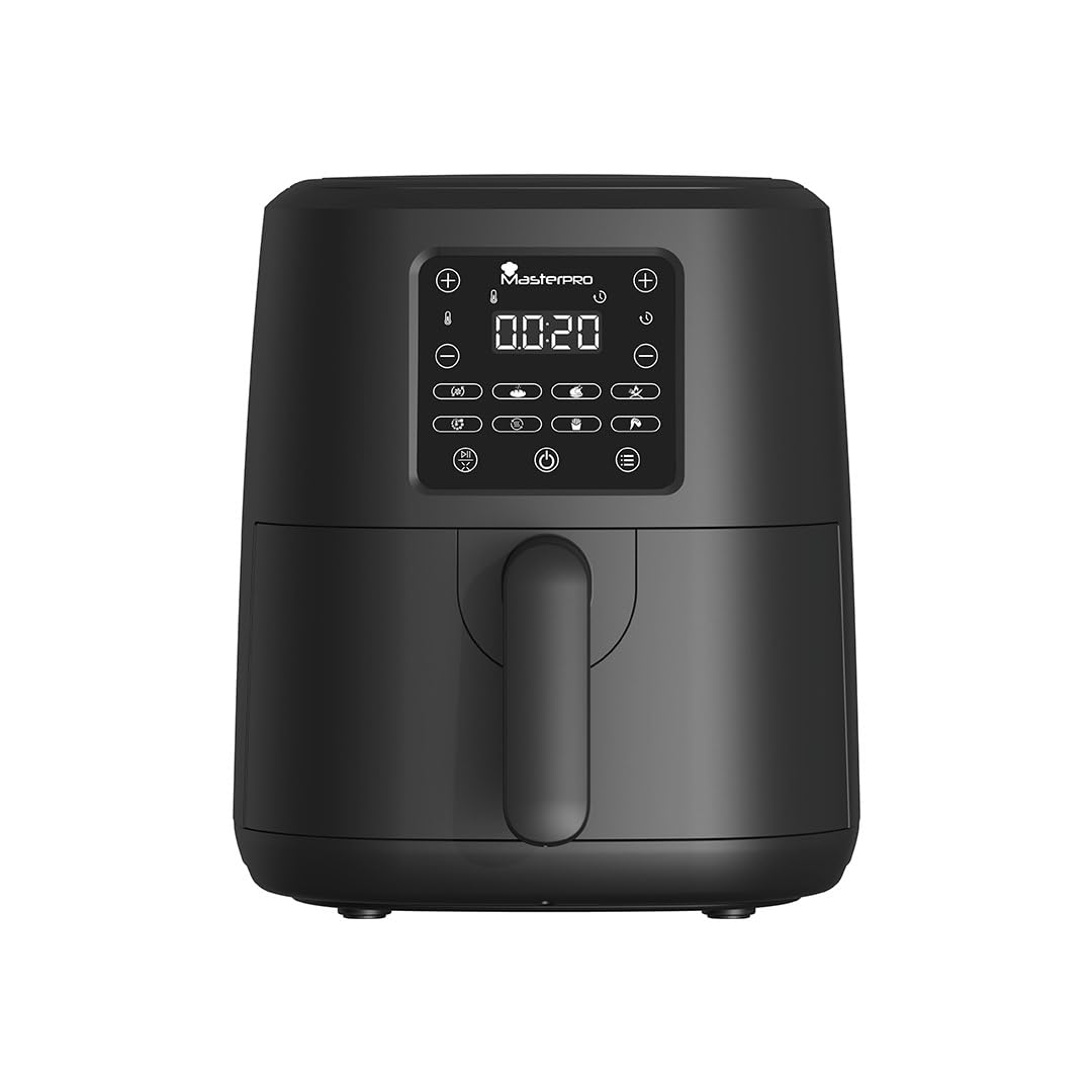 Bergner MasterPro 4L Digital Air Fryer with 1500W Power