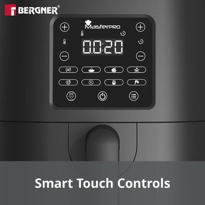 Bergner MasterPro 4L Digital Air Fryer with 1500W Power