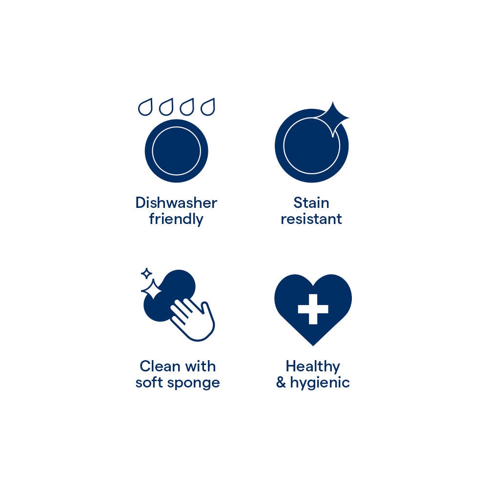 Borosil Aura 20-Piece Grey Glass Dinner Set | Elegant Tableware for Six