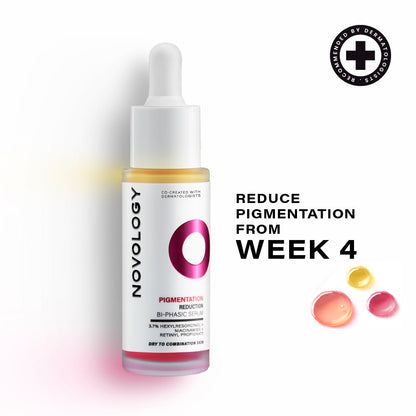 Novology Bi-Phasic Hyperpigmentation Face Serum for Dark Spots and Glow